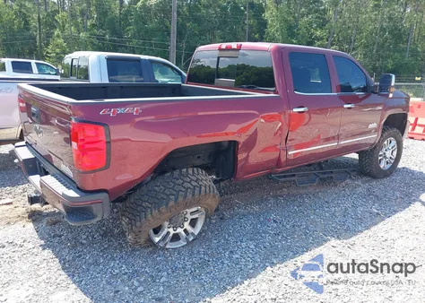 2015 Chevrolet Silverado K2500 High Country из США, поврежденный, VIN 1GC1KXE89FF574690